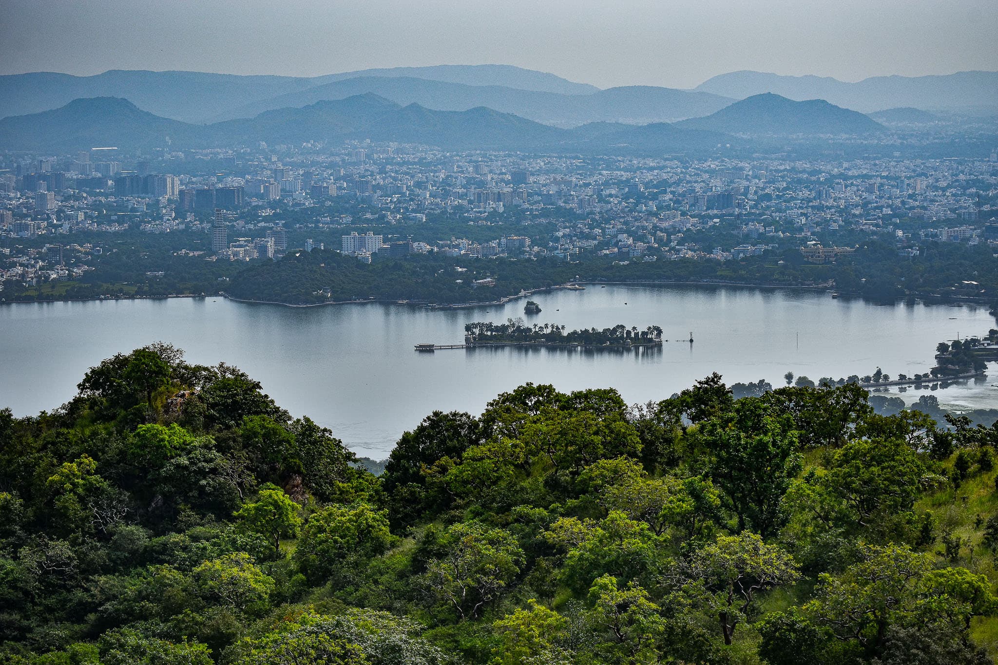 Udaipur Lake Cityscape